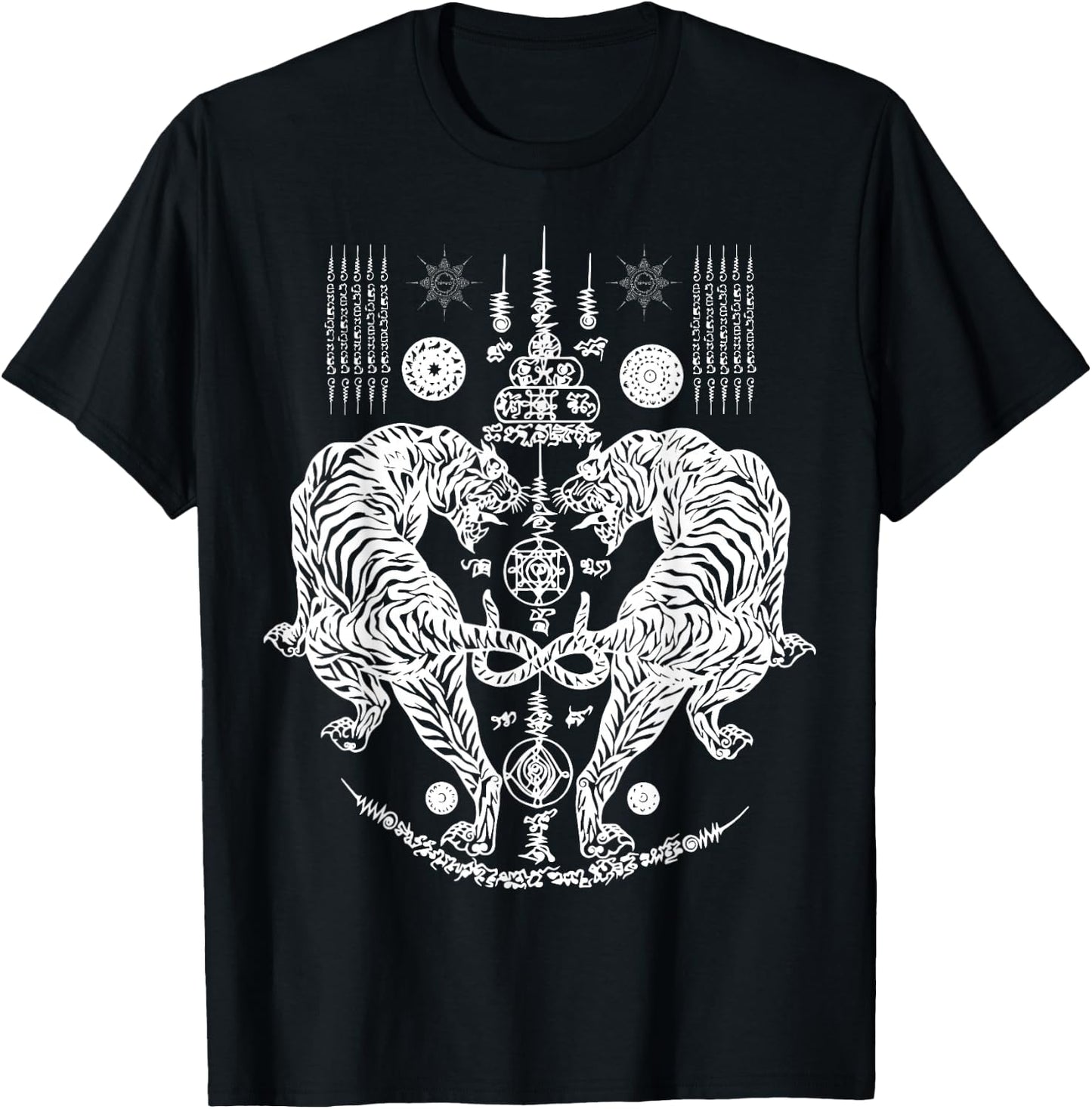 Thailand tattoo magical sak yant thai tattoos thailand gift T-Shirt - T-Shirt | Black