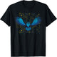 Flying Bird Wise Animal Wildlife Forest Nature Owl T-Shirt - T-Shirt | Black