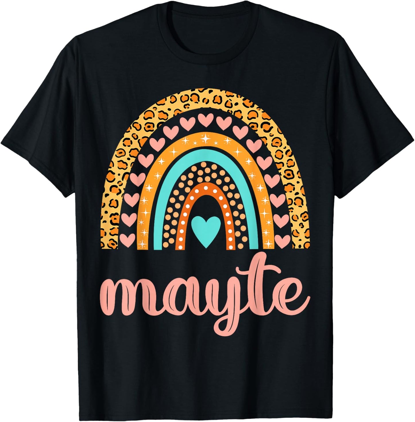 Mayte Mayte Name Birthday Shirt Gift T-Shirt - T-Shirt | Black