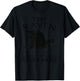 The Raven, Edgar Allan Poe, gothic Literature T-Shirt - T-Shirt | Black