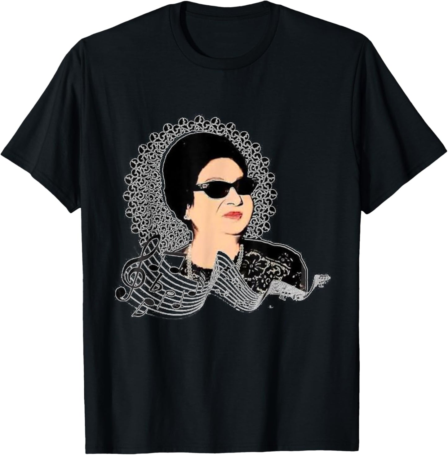 umm kulthum T-Shir Mama Letter Printed Mother Gifts 2021 T-Shirt - T-Shirt | Black