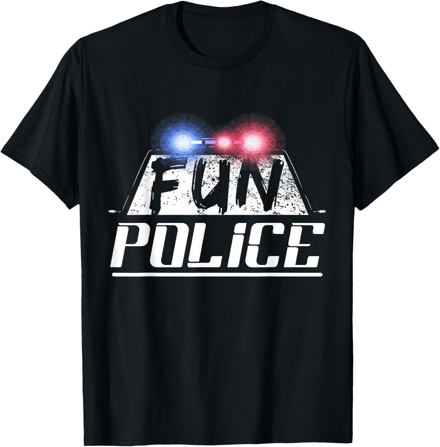 Dance Chaperone Fun Police For Dancing Sheriff State Cop T-Shirt - T-Shirt | Black