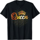 Queen Shirt Women Him & Her Matching Couples T-Shirt - T-Shirt | Black