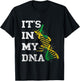 Jamaica It's in My DNA Jamaican Pride Roots Caribbean T-Shirt - T-Shirt | Black