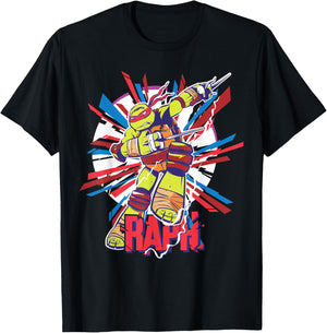 Teenage Mutant Ninja Turtles Raphael Raph T-Shirt - T-Shirt | Black