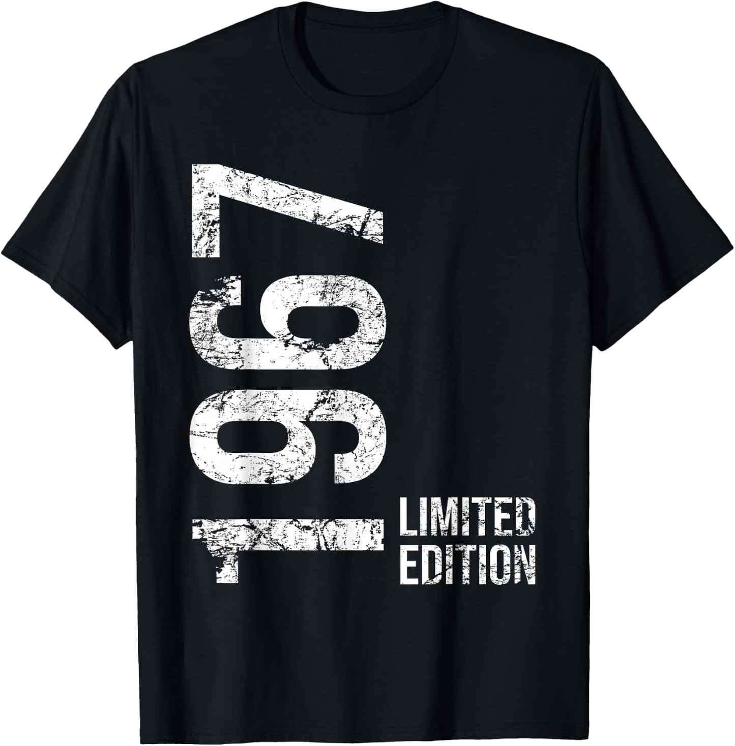 58th Birthday Man Woman 58 Years 1967 Birthday T-Shirt - T-Shirt | Black
