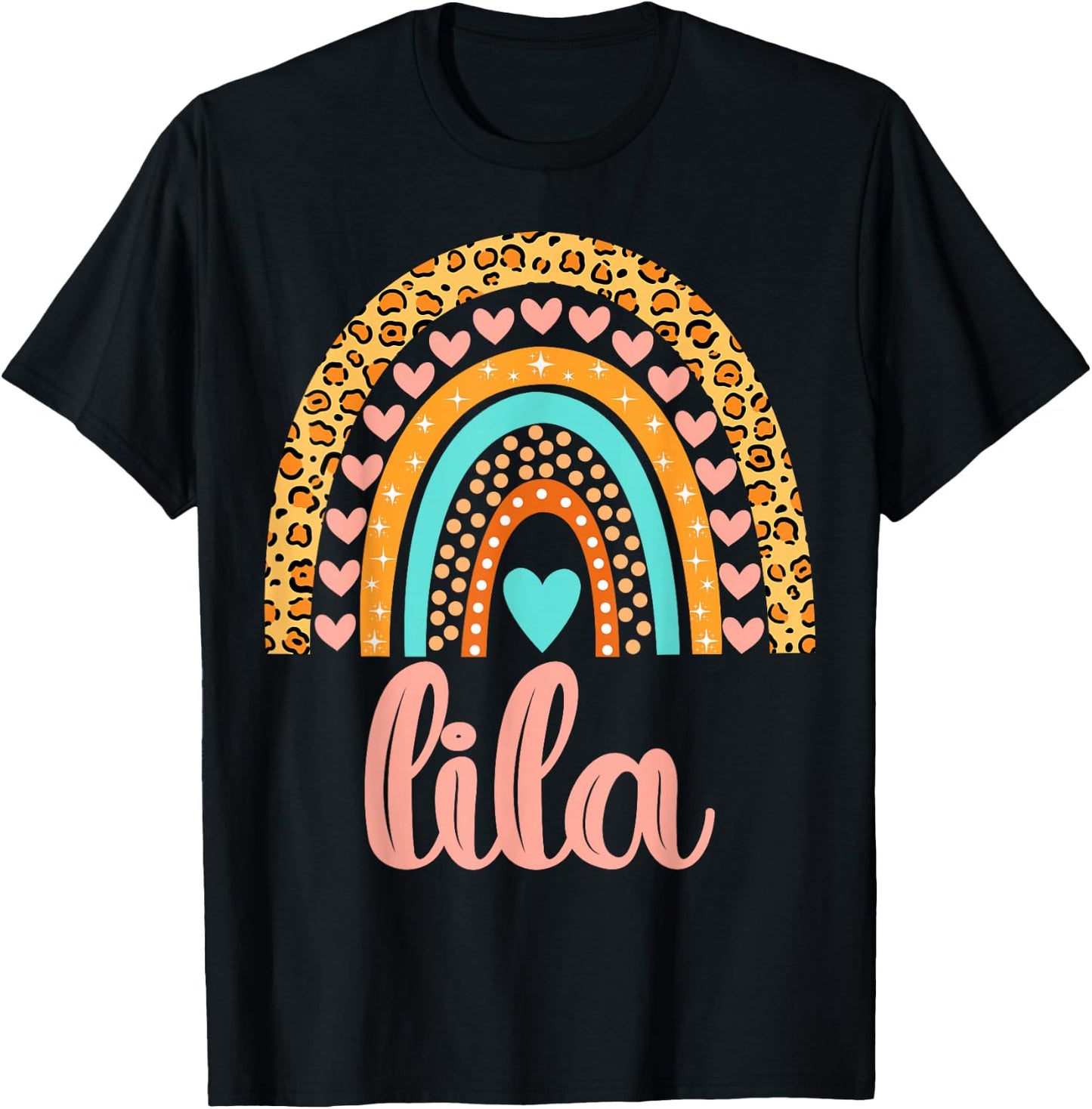 Lila Lila Name Birthday Shirt Gift T-Shirt - T-Shirt | Black