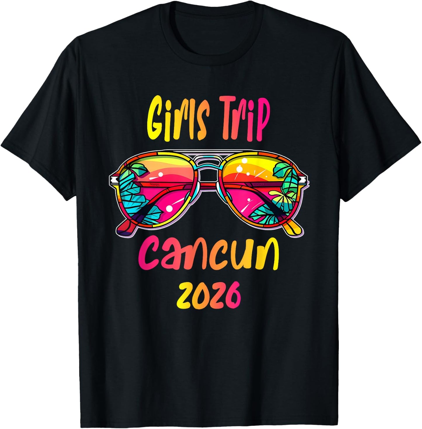 Girls Trip Cancun 2026 T-Shirt - T-Shirt | Black