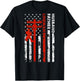 Electric Cable Lineman Husband Father Dad Fathers Day gift T-Shirt - T-Shirt | Black