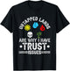 Untapped Lands Trust Issues Funny Magic Geek TCG T-Shirt - T-Shirt | Black