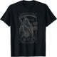 Tarot Card Shirt Goth Death Grim Reaper Occult Pagan Satanic T-Shirt - T-Shirt | Black