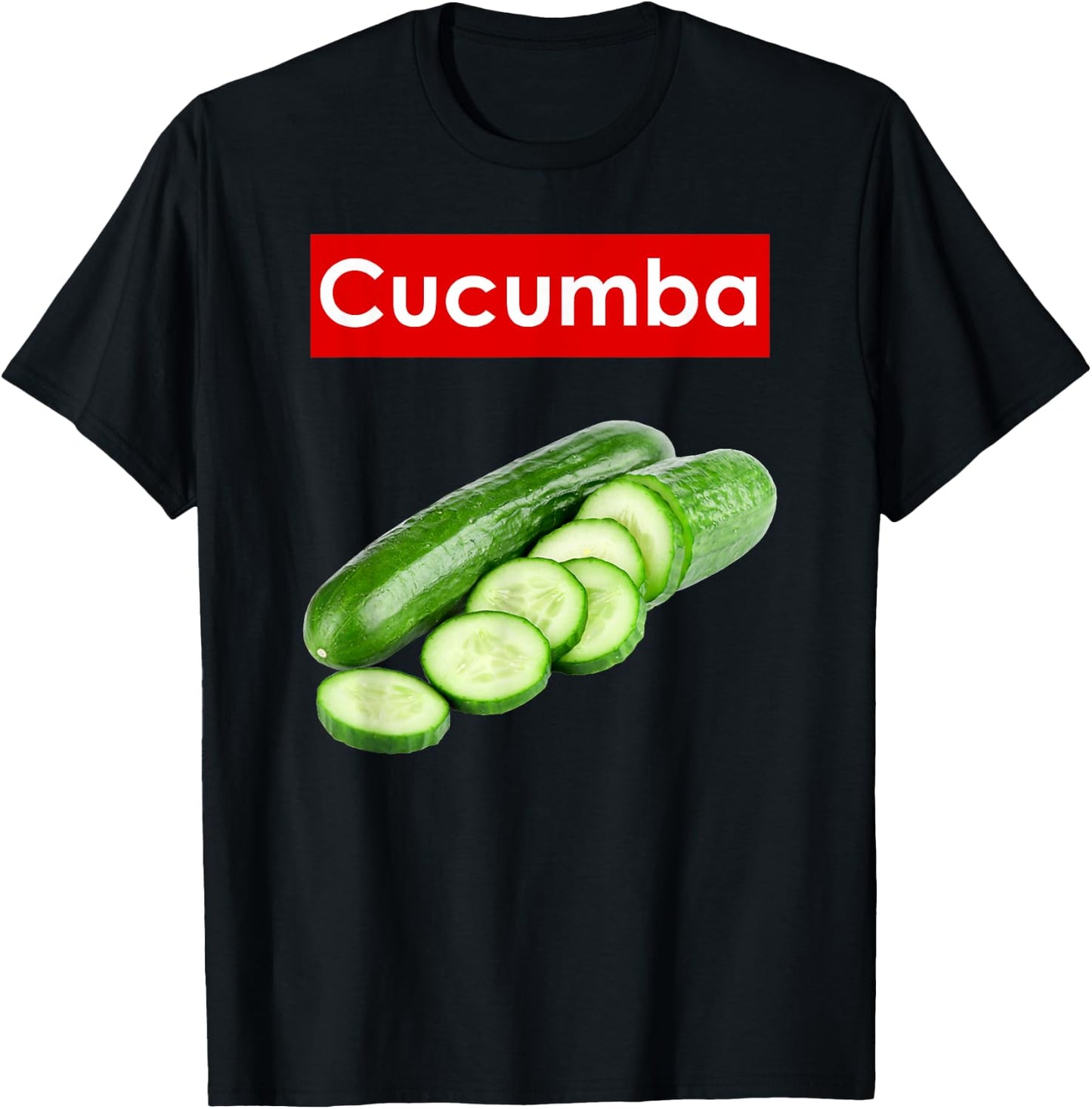 Pickle Jamaica Vegan Big Dill T-Shirt - T-Shirt | Black