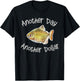 Aquarium Silver Dollar Fish Tank Keeper T-Shirt - T-Shirt | Black