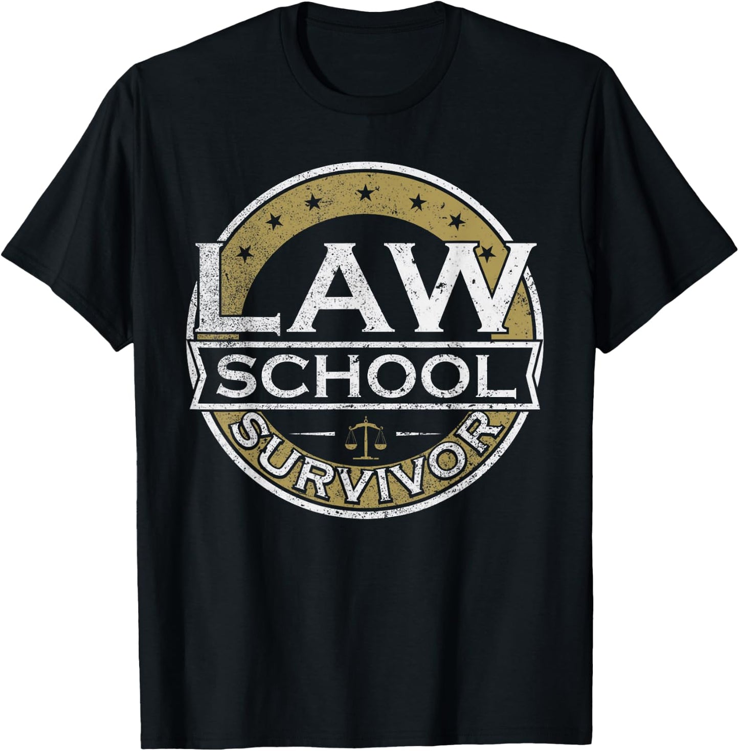 Lawyer Law Public Prosecutor - Court Jurist Attorney T-Shirt - T-Shirt | Black