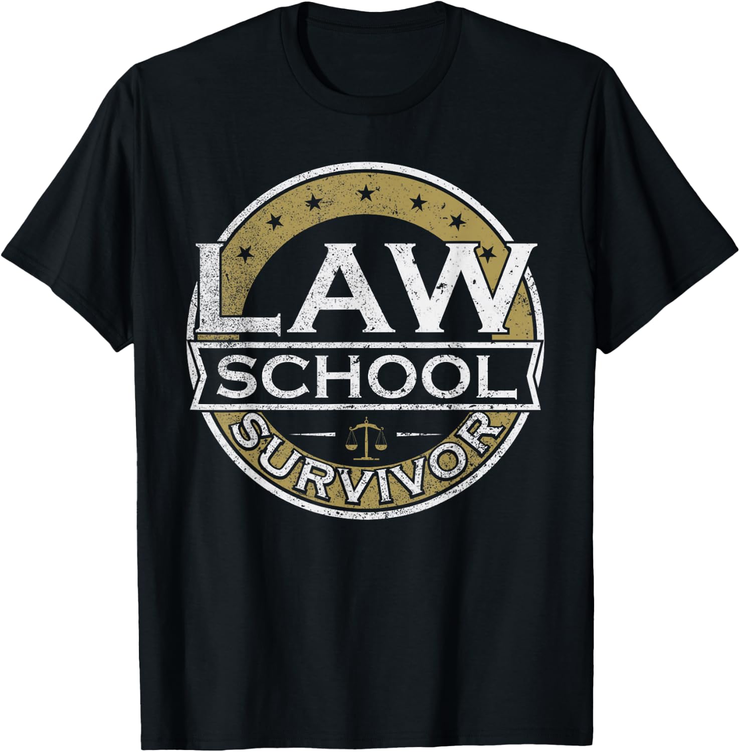 Lawyer Law Public Prosecutor - Court Jurist Attorney T-Shirt - T-Shirt | Black
