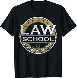 Lawyer Law Public Prosecutor - Court Jurist Attorney T-Shirt - T-Shirt | Black