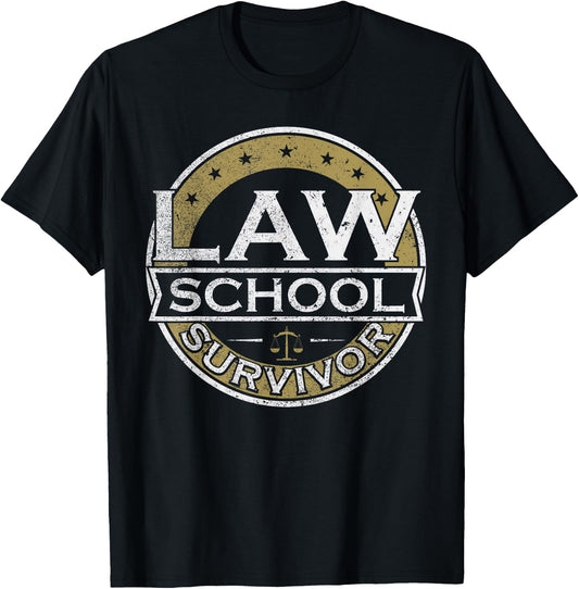Lawyer Law Public Prosecutor - Court Jurist Attorney T-Shirt - T-Shirt | Black