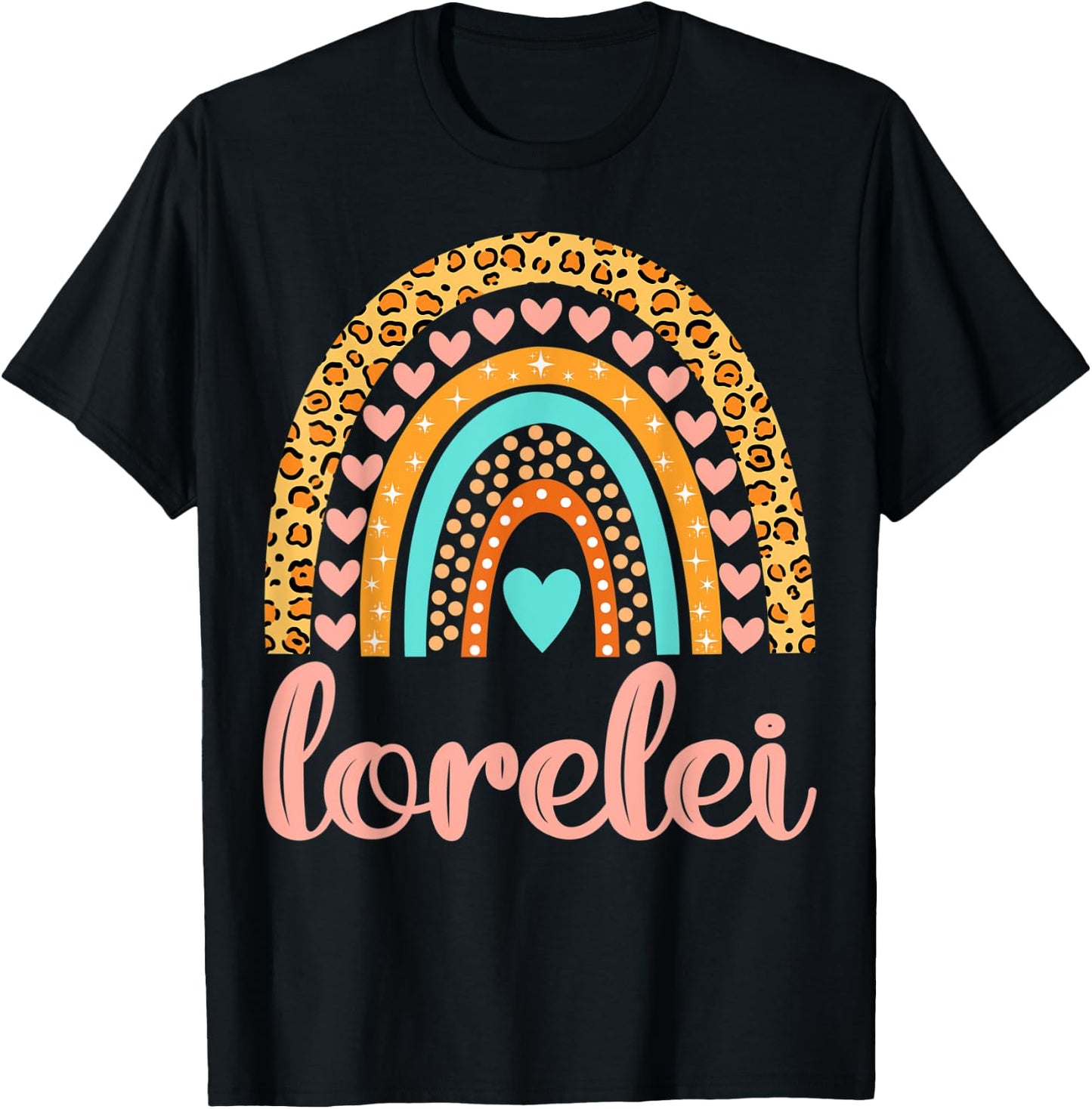 Lorelei Lorelei Name Birthday Shirt Gift T-Shirt - T-Shirt | Black
