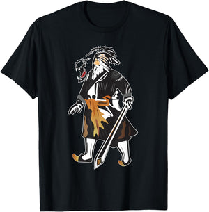 Sikh Martyr Baba Deep Singh Shahid Roaring Lion T-Shirt - T-Shirt | Black