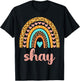 Shay Shay Name Birthday Shirt Gift T-Shirt - T-Shirt | Black