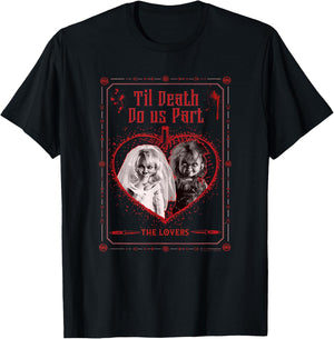Chucky Valentine's Day Til Death Do Us Part T-Shirt - T-Shirt | Black