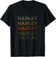 Love Heart Harley Grunge/Vintage Style Black Harley T-Shirt - T-Shirt | Black