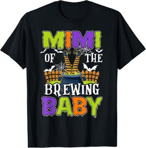 Mimi Of The Brewing Baby Halloween Witch Baby Funny T-Shirt - T-Shirt | Black