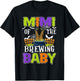 Mimi Of The Brewing Baby Halloween Witch Baby Funny T-Shirt - T-Shirt | Black