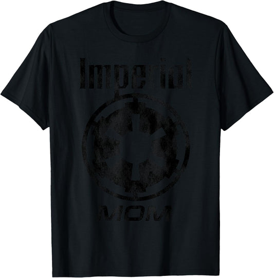Star Wars Imperial Icon Matching Family MOM T-Shirt - T-Shirt | Black