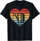 Barber Hairdresser Gifts Retro Sunset Scissors Hair Stylist T-Shirt - T-Shirt | Black