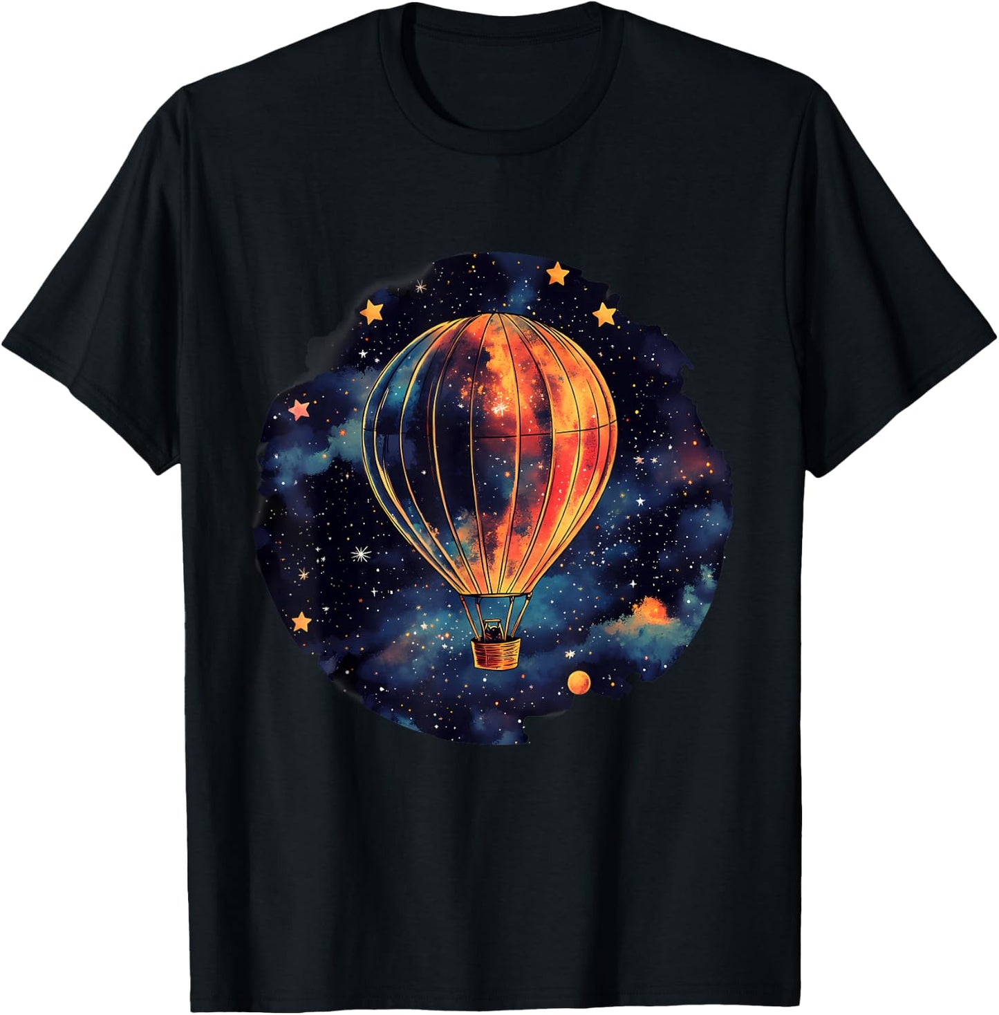 Hot Air Balloon Ride Festival Hot Air Ballooning T-Shirt - T-Shirt | Black