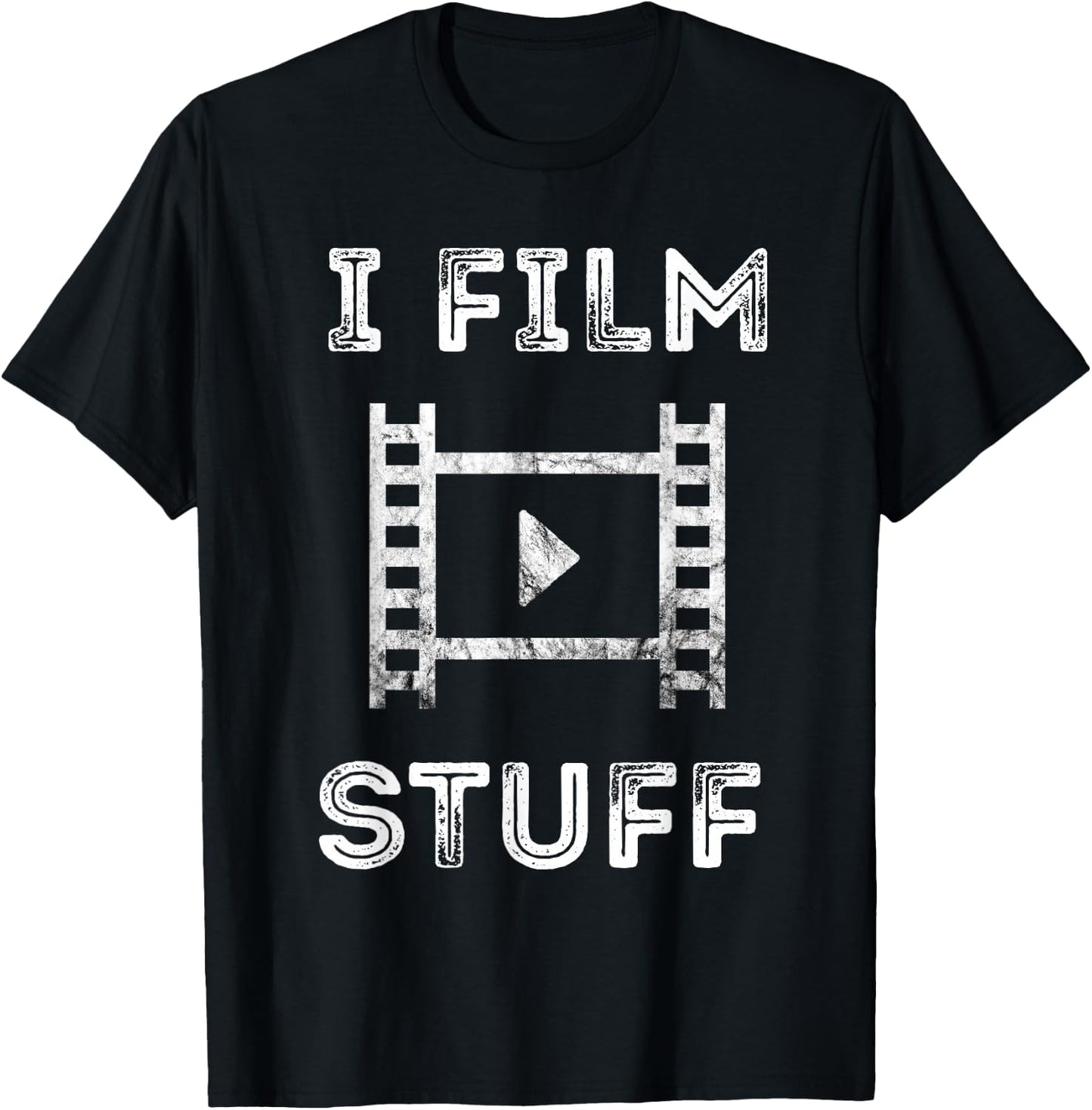 Filmmaker I Film Stuff Film Producer Videographer Lover T-Shirt - T-Shirt | Black