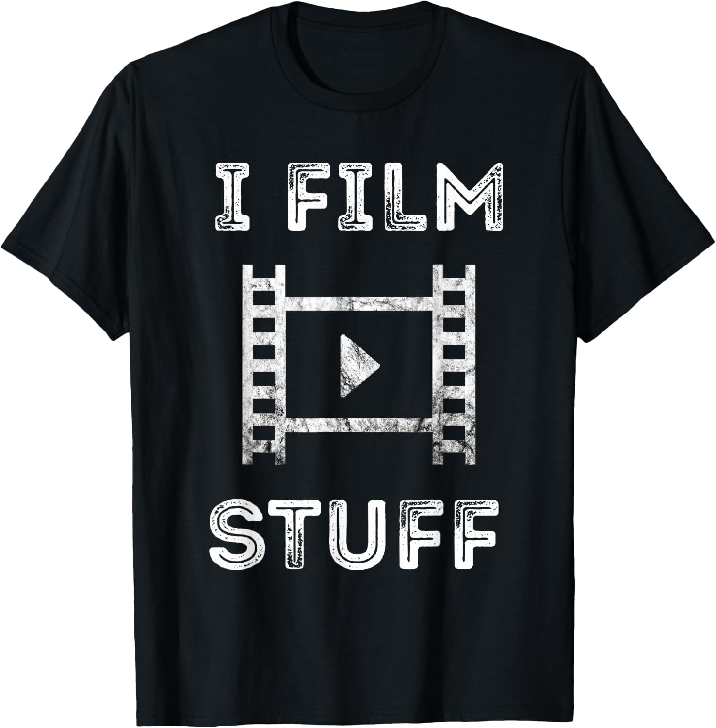 Filmmaker I Film Stuff Film Producer Videographer Lover T-Shirt - T-Shirt | Black