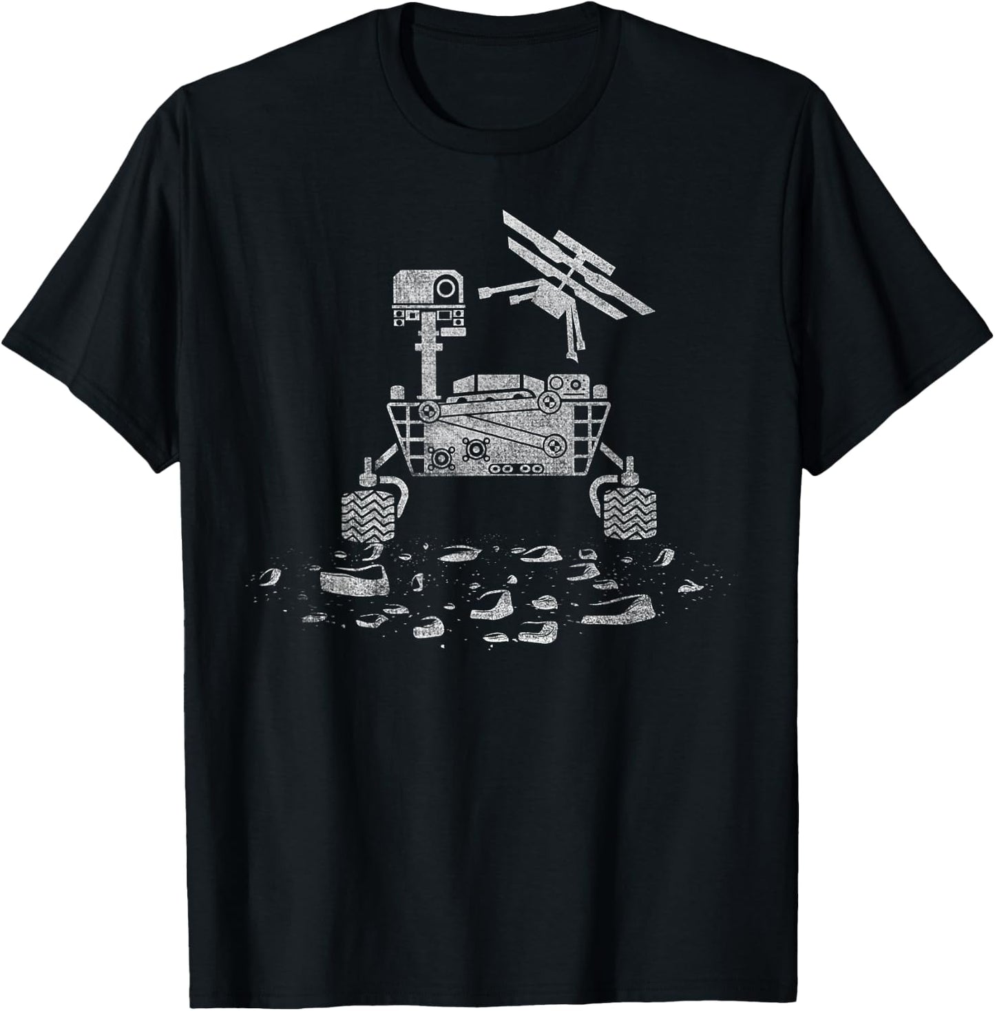 Mars Mission Astronaut Space - Mars Planet T-Shirt - T-Shirt | Black