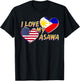 I Love My Filipina Wife American Filipino Asawa Pinay Bride T-Shirt - T-Shirt | Black