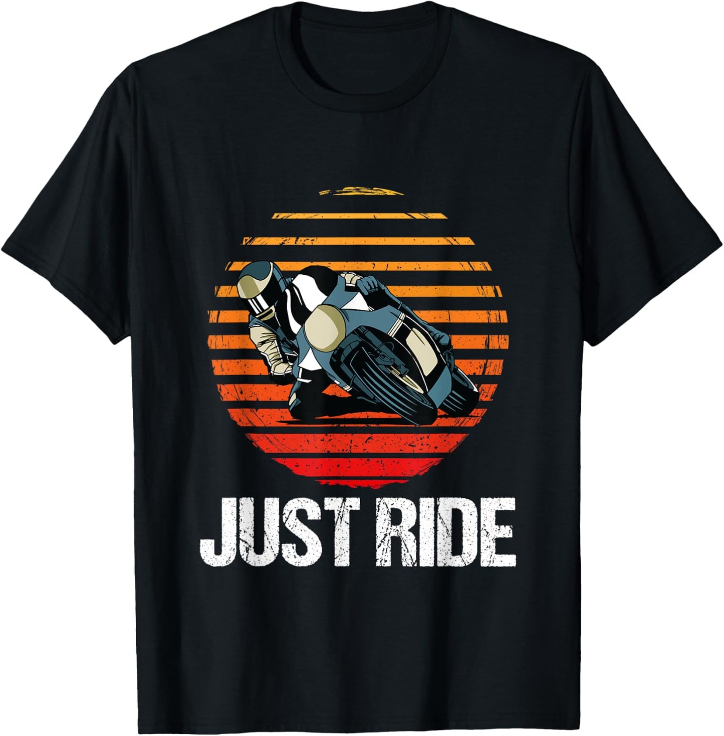 Motorbike for a Biker T-Shirt - T-Shirt | Black