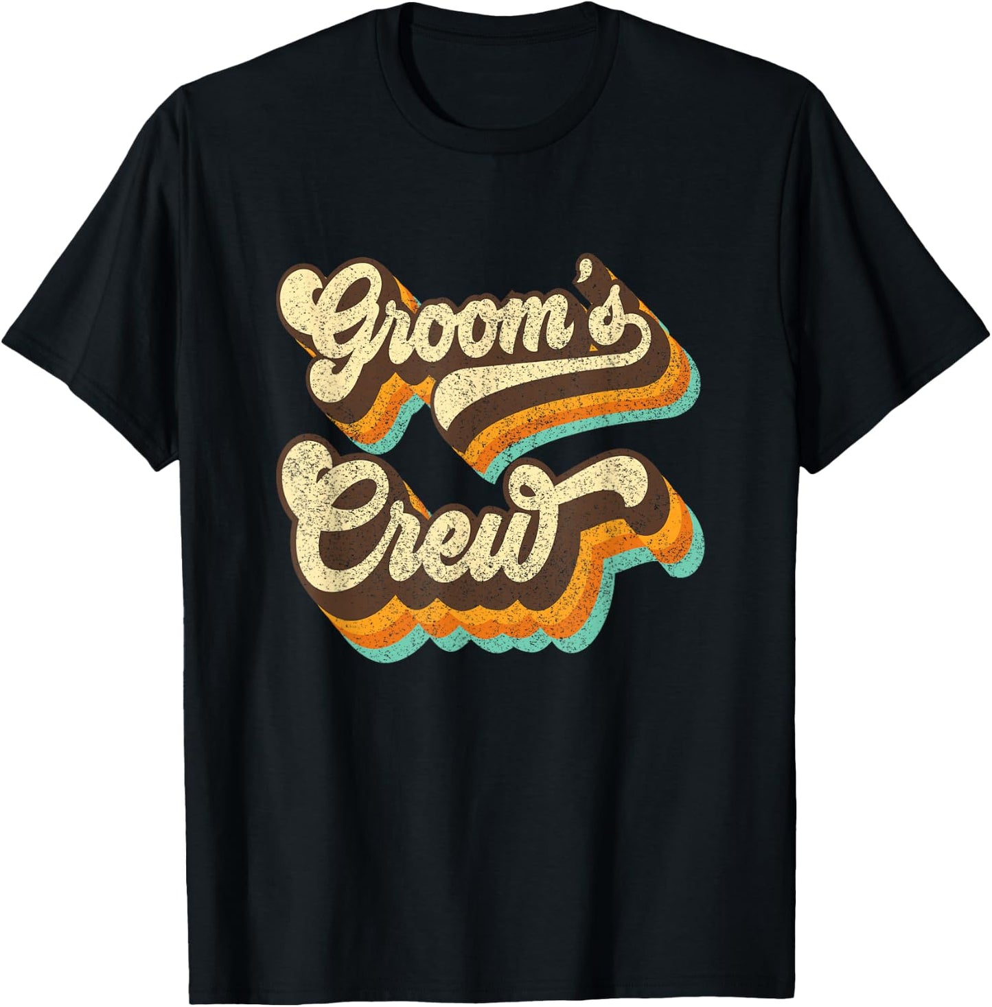Groom Crew - Groomsmen T-Shirt - T-Shirt | Black