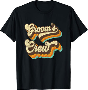 Groom Crew - Groomsmen T-Shirt - T-Shirt | Black