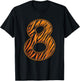 Tiger 8th Birthday Party Eight 8 Years Old Wild Bday Kids T-Shirt - T-Shirt | Black