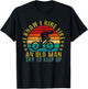 I Know I Ride Like an Old Man Try to Keep Up Funny Retro T-Shirt - T-Shirt | Black
