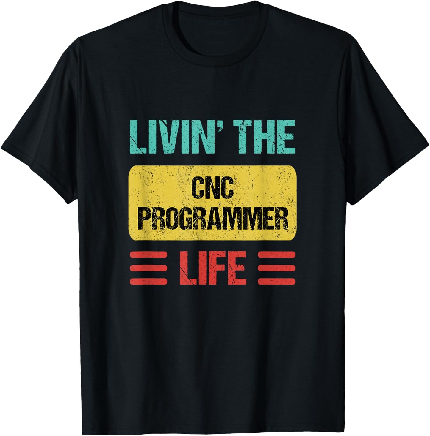 Cnc Programmer T-Shirt - T-Shirt | Black