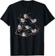 Chickadee Bird Watching Birding Nature Tree Branch Bird T-Shirt - T-Shirt | Black