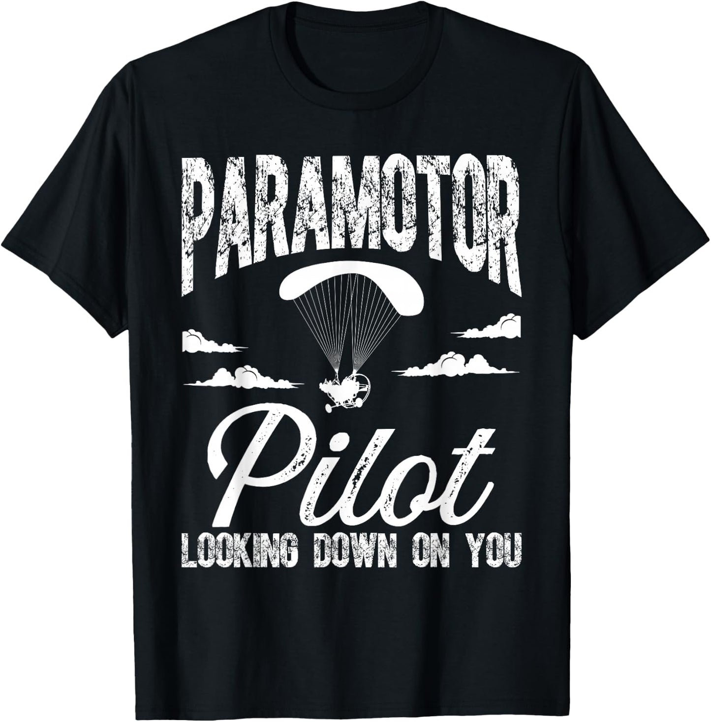 Paramotoring Kit Paraglider Equipment Paramotor Pilot T-Shirt - T-Shirt | Black