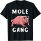 Naked Mole Rat Mole Gang Funny Naked Mole Rat Lovers T-Shirt - T-Shirt | Black