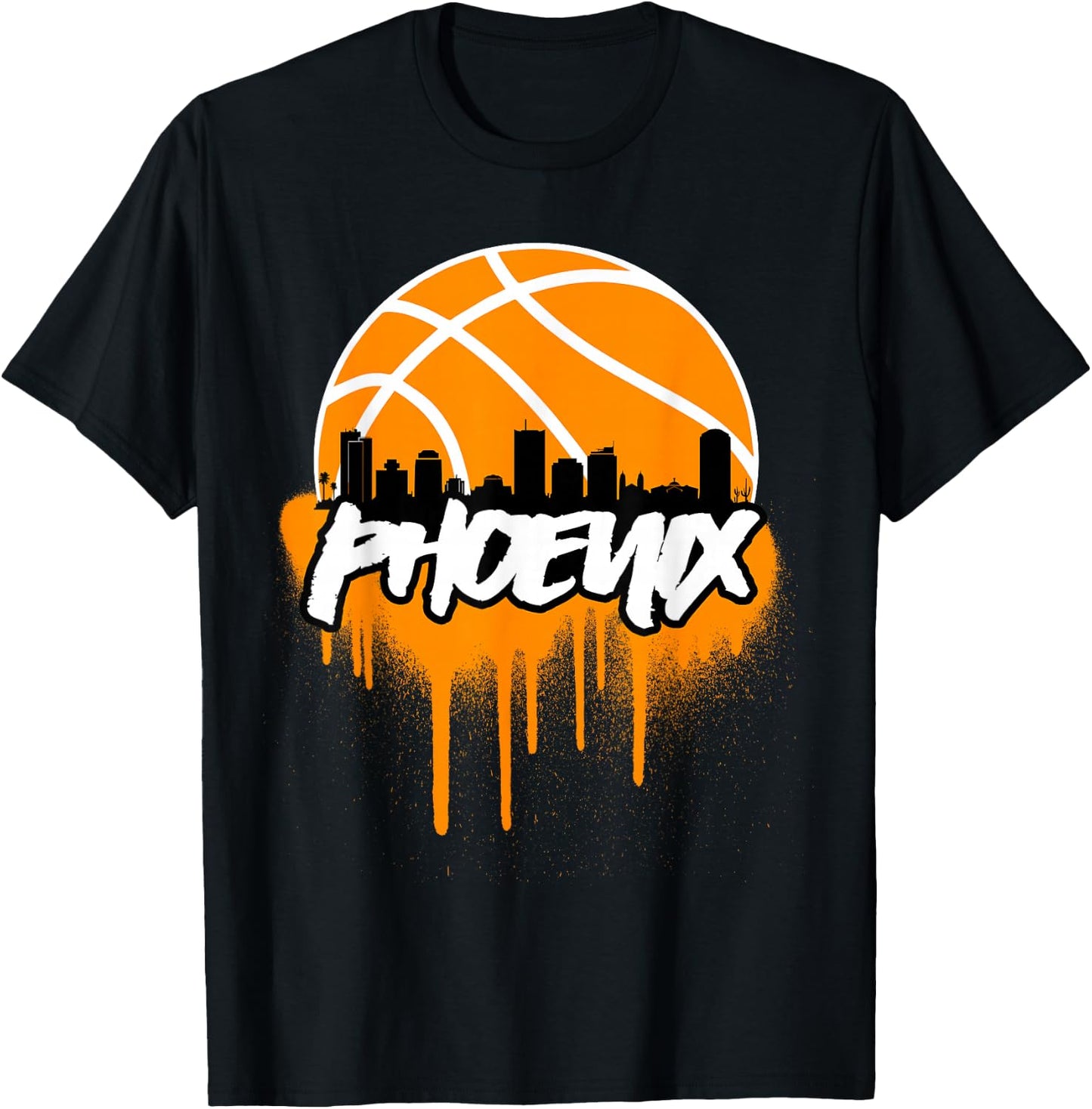 PHX Basketball T-Shirt - T-Shirt | Black