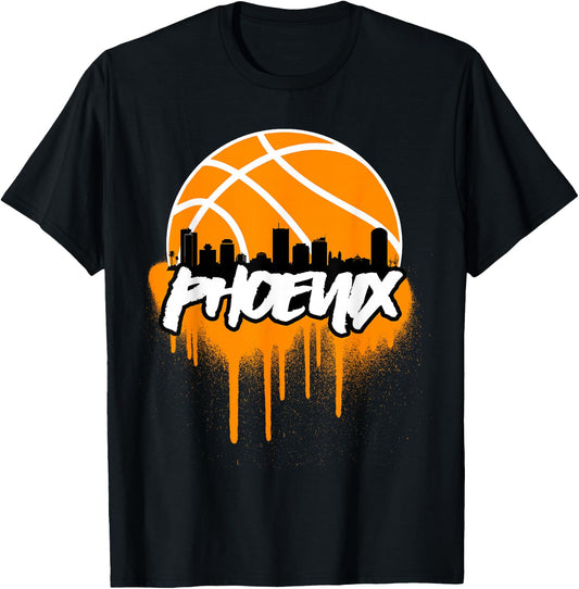 PHX Basketball T-Shirt - T-Shirt | Black