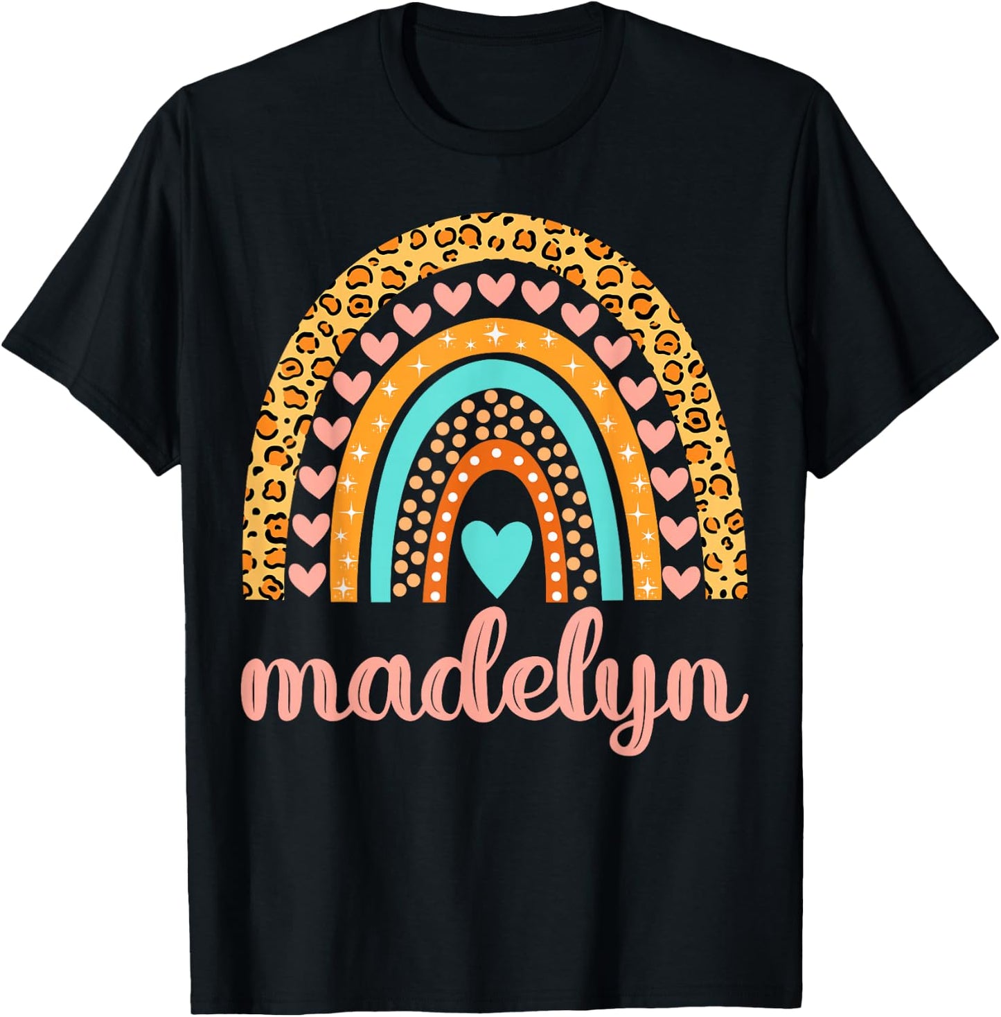 Madelyn Madelyn Name Birthday Shirt Gift T-Shirt - T-Shirt | Black