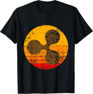 Ripple XRP Blockchain Money Cryptocurrency Money Gift T-Shirt - T-Shirt | Black