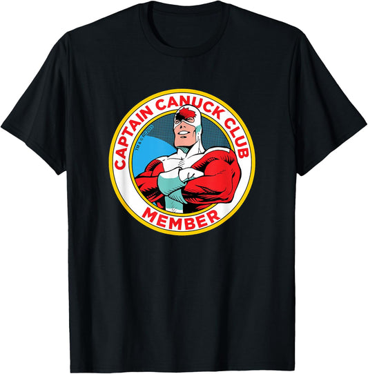 Classic Canuck Club Member T-Shirt - T-Shirt | Black