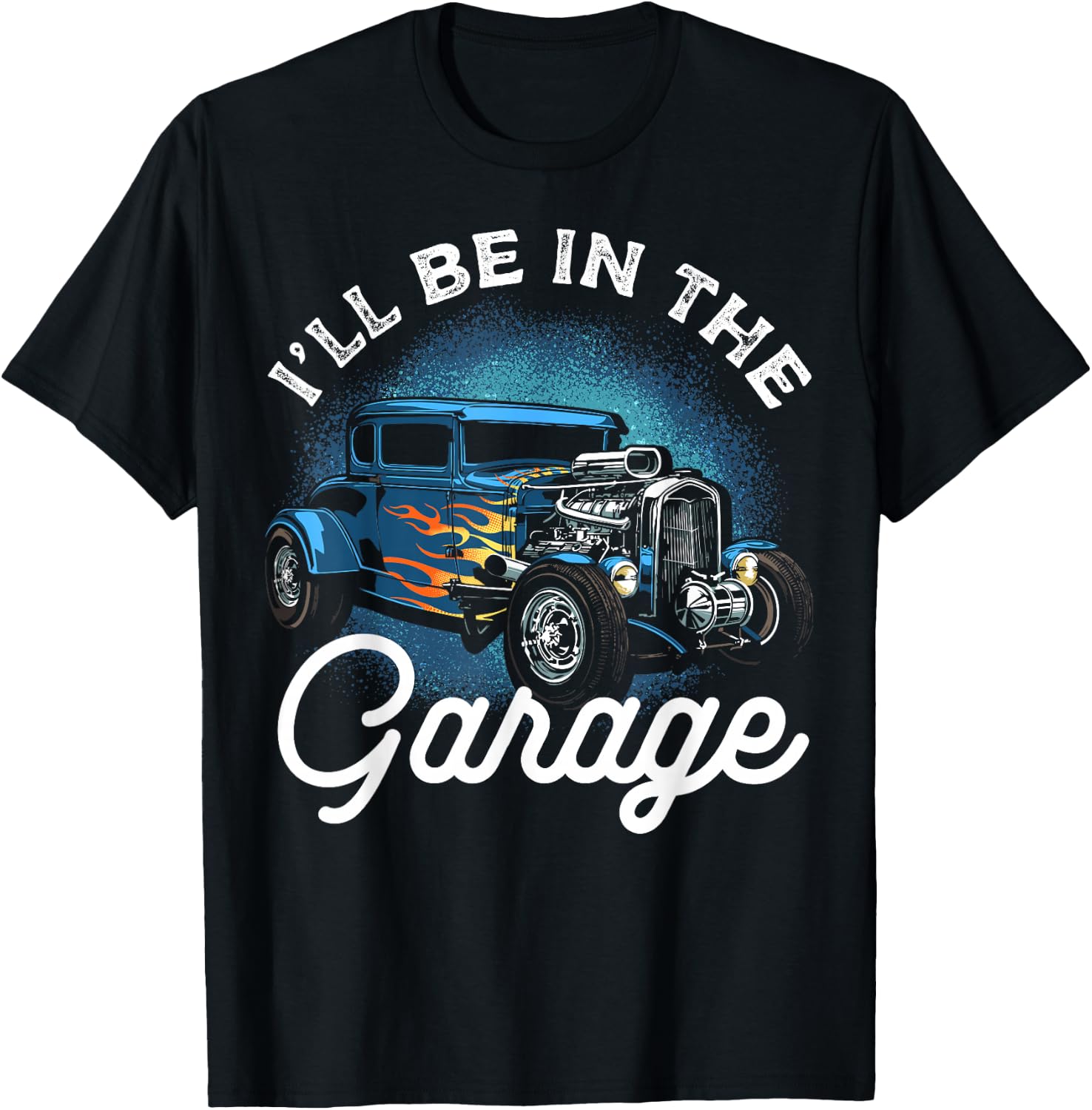 Vintage Classic Cars Automobile Car Show for Mechanics T-Shirt - T-Shirt | Black